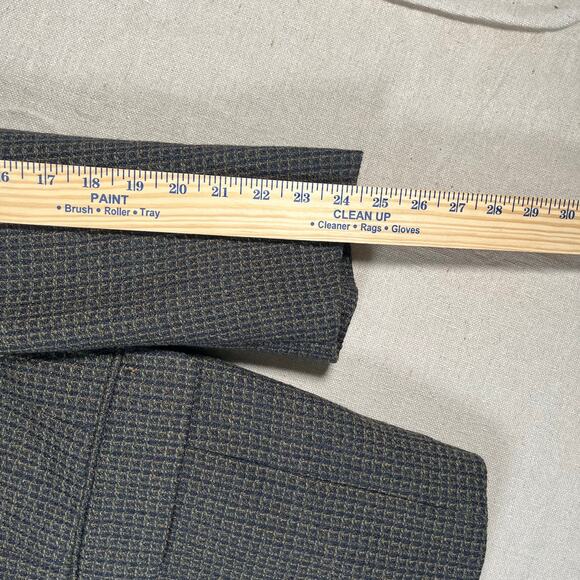 Mondo Uomo Blazer Sport Coat Mens 42R Vtg Wool Alpaca Blend Academia - Picture 9 of 11